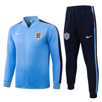 26-27 England Blue Thailand Soccer Jacket Uniform