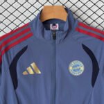 2026 Bayern Munich Grey Blue Windbreaker  Soccer Jacket uniform - Image 3
