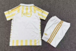 2026-27 Fenerbahce  Away White Yellow kids/youth Soccer uniform - Image 2