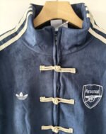 Arsenal Royal Blue Chinese Tang Jacket suit - Image 4