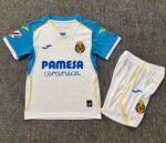 2026-27 Villarreal Away White kids/youth Soccer uniform