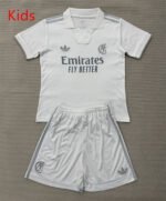 2026-27 Real Madrid White kids/youth Soccer uniform