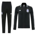 26-27 Argentina Black  Thailand Soccer Jacket Uniform