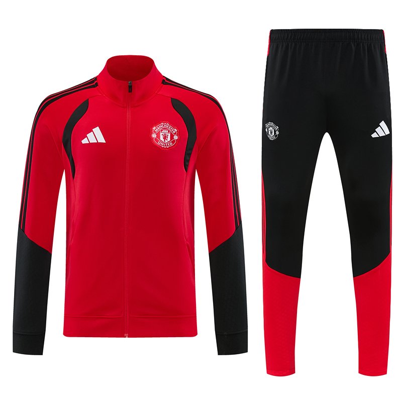 1c164468 26-27 Manchester United Red Thailand Soccer Jacket Uniform - Image 1