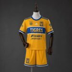 2026-2027 Tigres UANL Home Yellow kids/youth  Soccer uniform