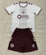 2026-27 Heart of Midlothian Away White Soccer Uniform