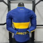 Player version 2026-2027 Boca Juniors Home Blue Long sleeves Soccer Jersey AAA - Image 2