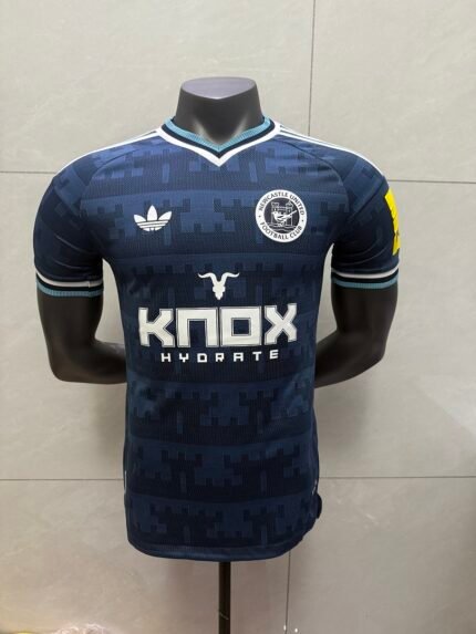 Player version 26-27 Newcastle United Away Blue Soccer Jersey AAA