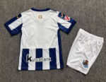 2026-27 Real Sociedad Home Blue White kids/youth Soccer uniform - Image 2
