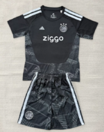 2026-27 Ajax Goalkeeper Black Soccer Uniform