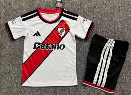 2026-2027 River Plate Home White kids/youth  Soccer uniform