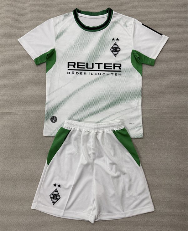 269e0b2c 2026-2027 Monchengladbach Home Green White Soccer Uniform - Image 1