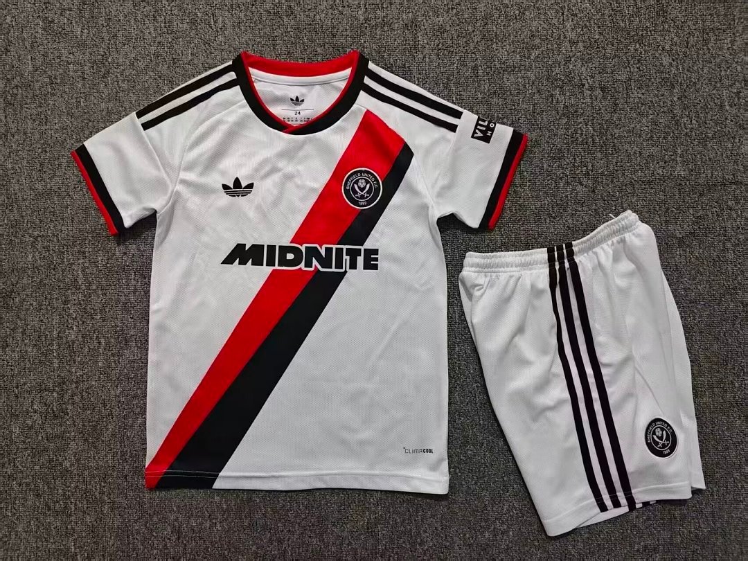 2804c9f2 2026-2027 Sheffield United Away White kids/youth Soccer uniform - Image 1