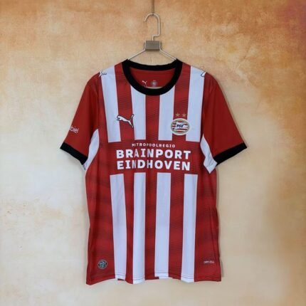 2026-27  Eindhoven Home Red White Soccer Jersey AAA