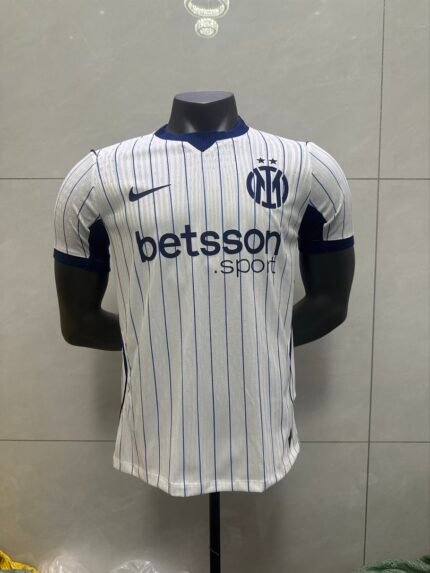 2026-27 Player Version Inter Milan Away White Blue Soccer Jersey AAA