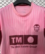2026-27 Valencia Pink Soccer Jersey AAA - Image 3