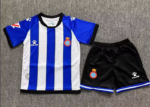 2026-27 RCD Espanyol Home Blue kids/youth Soccer uniform