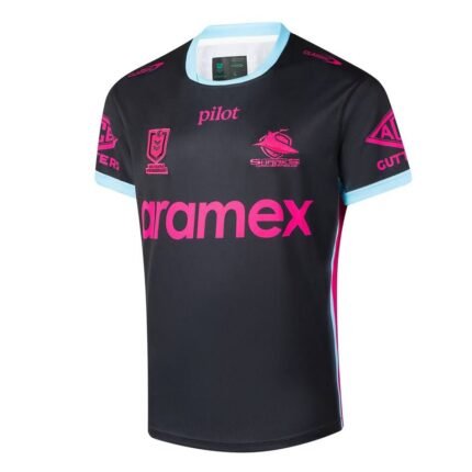 2026-2027 Shark Black Rugby Jersey