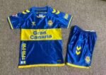 2026-27  Las Palmas Away Blue  kids/youth Soccer uniform