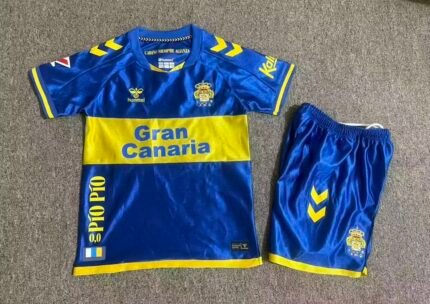 2026-27  Las Palmas Away Blue  kids/youth Soccer uniform