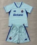 2026-27 Porto 2nd Away Light Blue Soccer Jersey Uniform