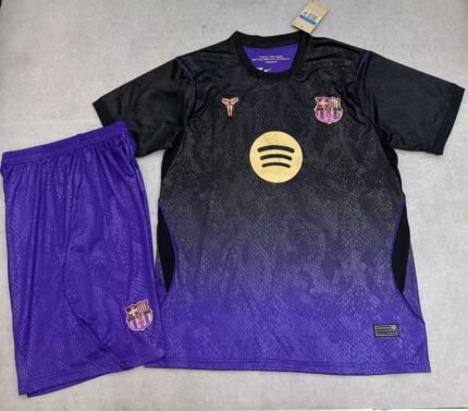 2026-27 Barcelona  Away Black Soccer uniform