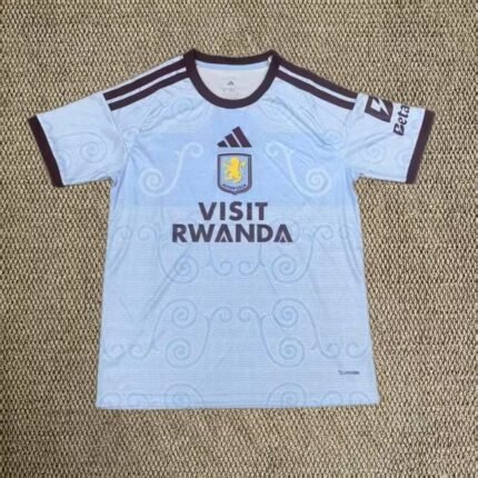 2026-2027  Aston Villa Third Away Light Blue Soccer Jersey AAA