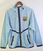 2026 Barcelona Light Blue Windbreaker  Soccer Jacket
