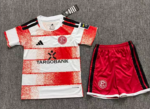 2026-2027 Düsseldorf  Home Red White  kids/youth  Soccer uniform