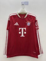 （S-4XL） 2026-2027 Bayern Munich Home Red Soccer Long sleeves Jersey AAA