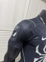 Player version 26-27  Spider-Man Barcelona Black Soccer Jersey AAA - Image 4