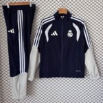 2026 Real Madrid Royal Blue Windbreaker  Soccer Jacket uniform