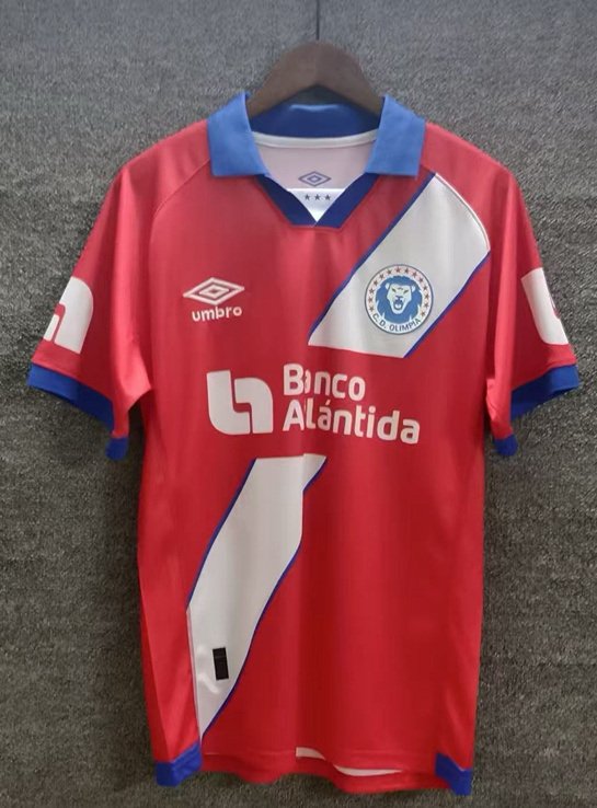 380ad119 2026-27 Olímpia Red Soccer Jersey AAA - Image 1