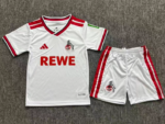 2026-2027 Koln Home White kids/youth  Soccer uniform