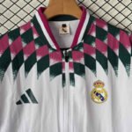 2026 Real Madrid White Windbreaker  Soccer Jacket uniform - Image 5