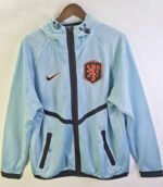 2026 Netherlands Light Blue Windbreaker  Soccer Jacket