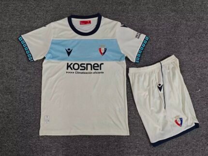 2026-27 Osasuna Away White kids/youth Soccer uniform