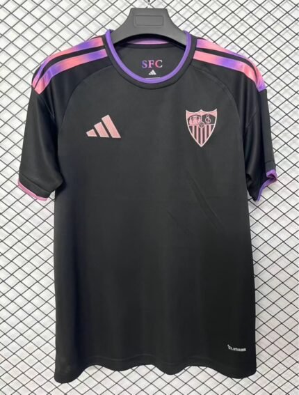 2026-27 Sevilla 2nd Away Black  Soccer Jersey AAA