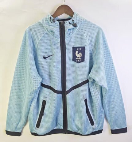 2026 France Light Blue Windbreaker  Soccer Jacket