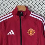2026 Manchester United  Red Windbreaker  Soccer Jacket uniform - Image 3