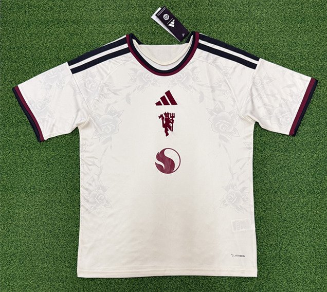 43cfd1d7 2026-2027 Manchester United Third Away Apricot Soccer Jersey AAA - Image 1
