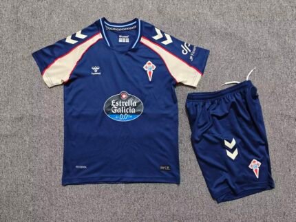 2026-27  Celta Away Royal Blue kids/youth Soccer uniform