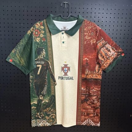 2026-2027 Portugal Red Green Soccer Jersey AAA