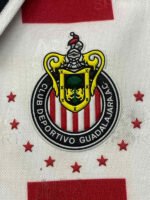 Retro Version 1997 Chivas Home White &Red Long sleeves Soccer Jersey AAA - Image 5
