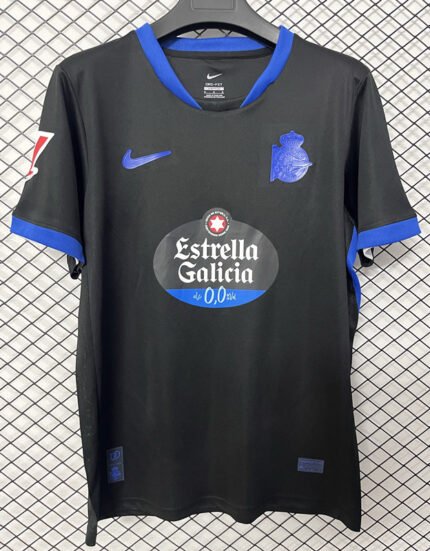 2026-27 Deportivo La Coruña Away Black Soccer Jersey AAA