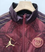 26-27 Double-sided Paris Black Windbreaker  Soccer Jacket - Image 4