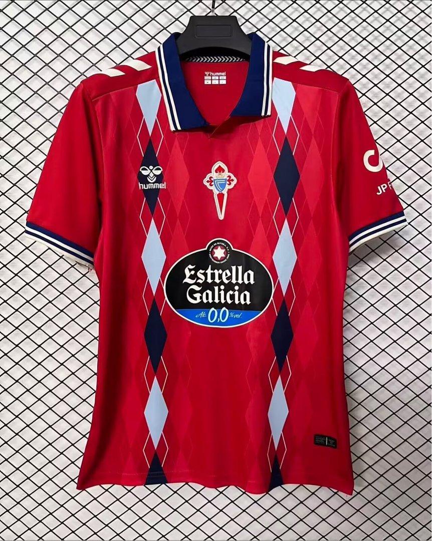 4cdc3635 2026-27 Celta 2nd Away Red Soccer Jersey AAA - Image 1