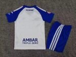 2026-27 Zaragoza Home Blue White kids/youth Soccer uniform - Image 2