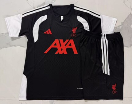 2026-27 Liverpool Black Short Soccer Uniform