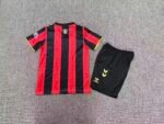 2026-2027 Bournemouth Home Red Black kids/youth  Soccer uniform - Image 2